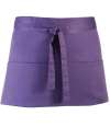 PR155 Colours 3 Pocket Apron Purple colour image